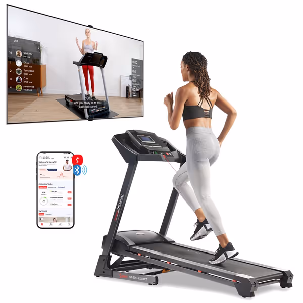 Sunny Health & Fitness Premium Smart Treadmill
