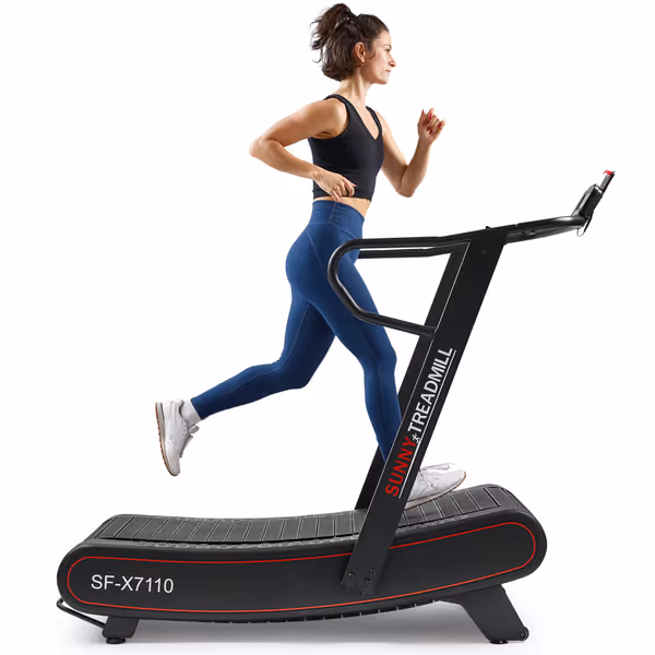 Sunny Health & Fitness Premium Manual Treadmill